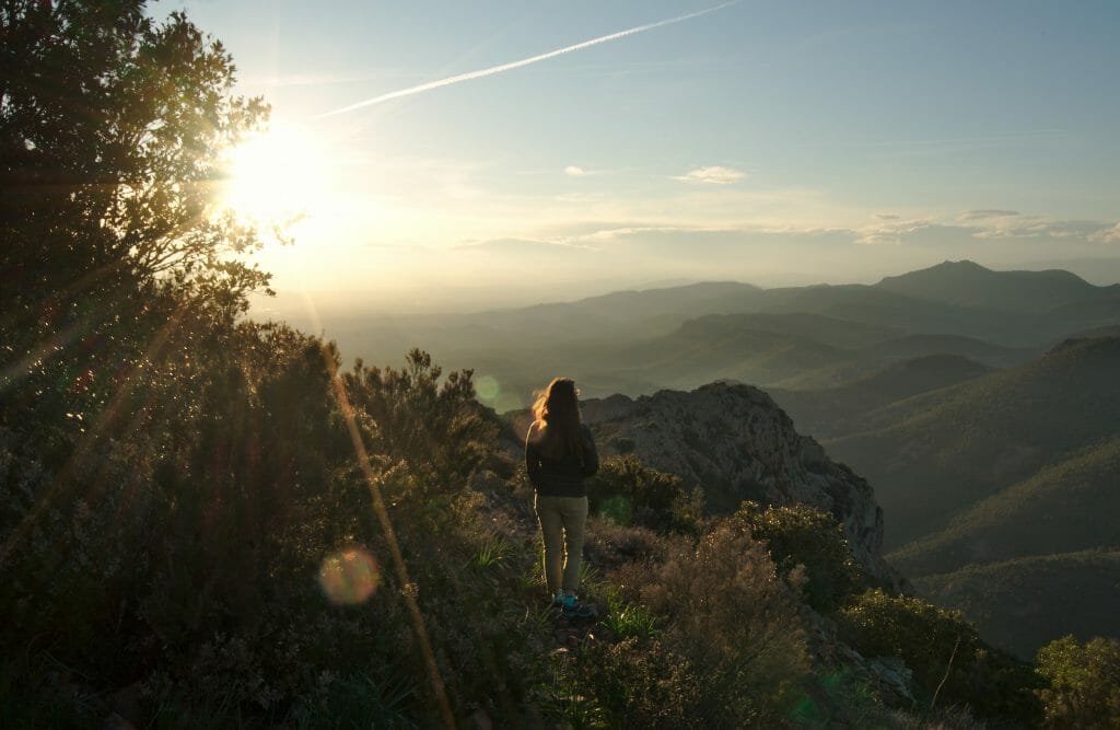 sunset esterel