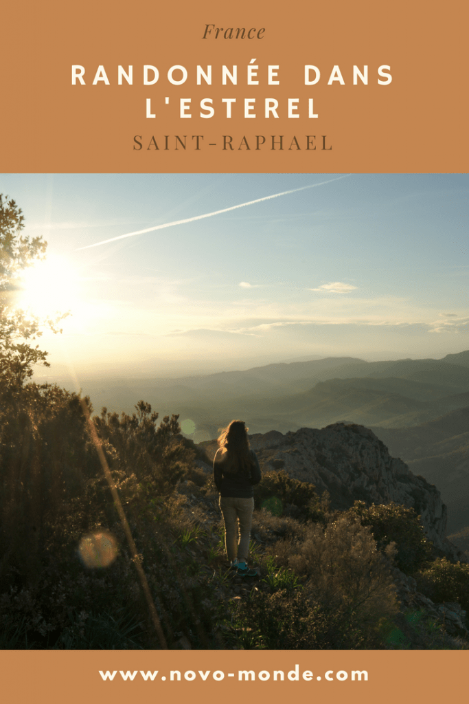 randonnee cap esterel, france