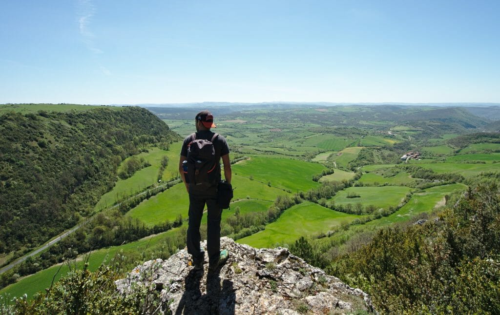 randonnée à roquefort