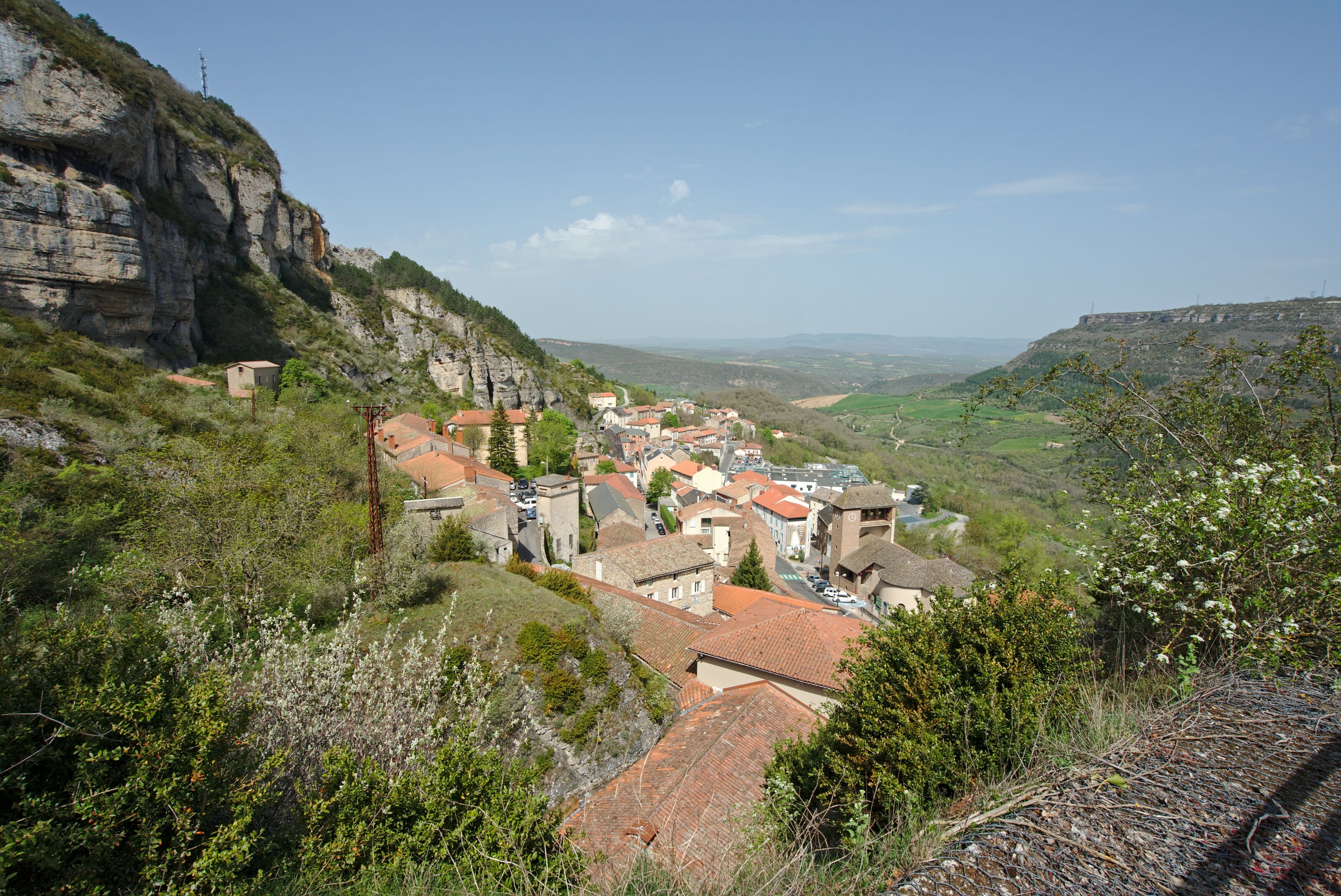 vue sur Roquefort