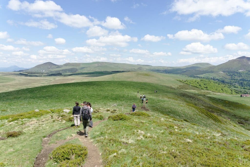 hiking auvergne, banne d'ordanche