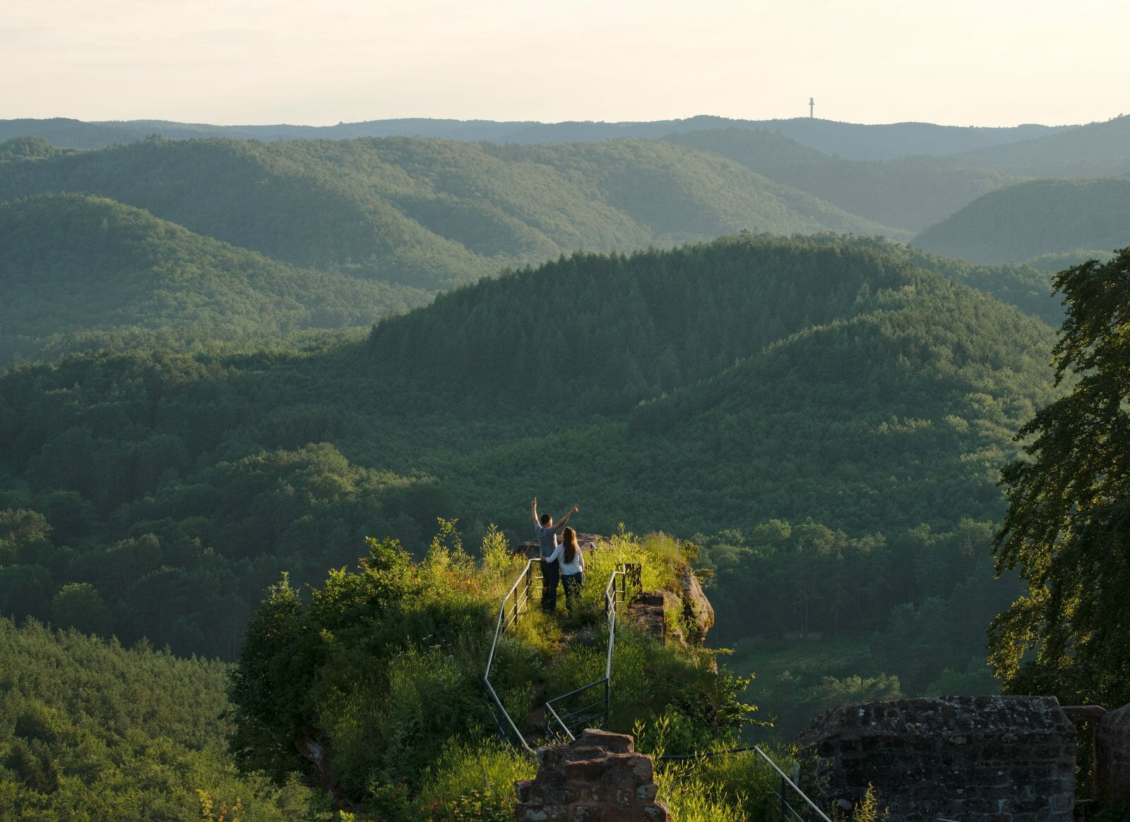 fin de journée vosges du nord