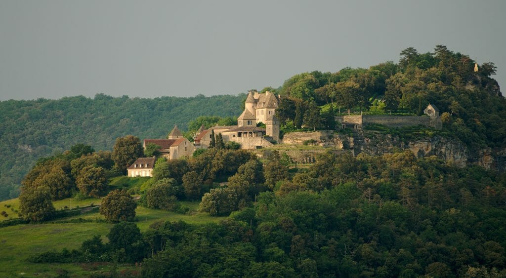 couché de soleil Castelnaud