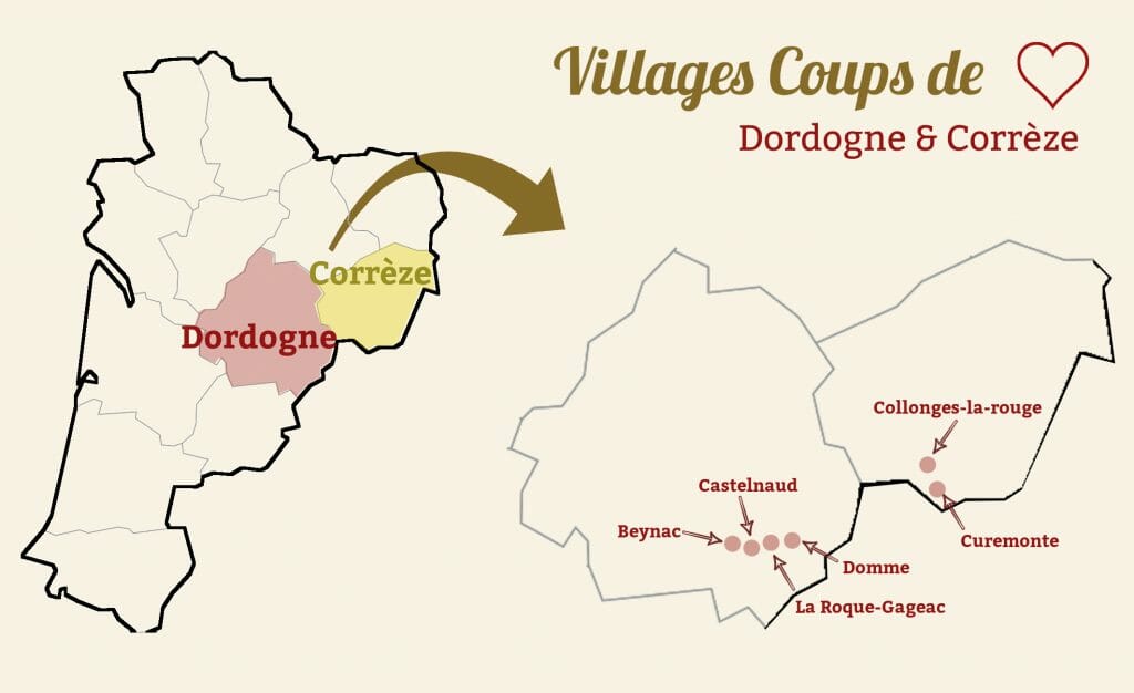 dordogne correze villages
