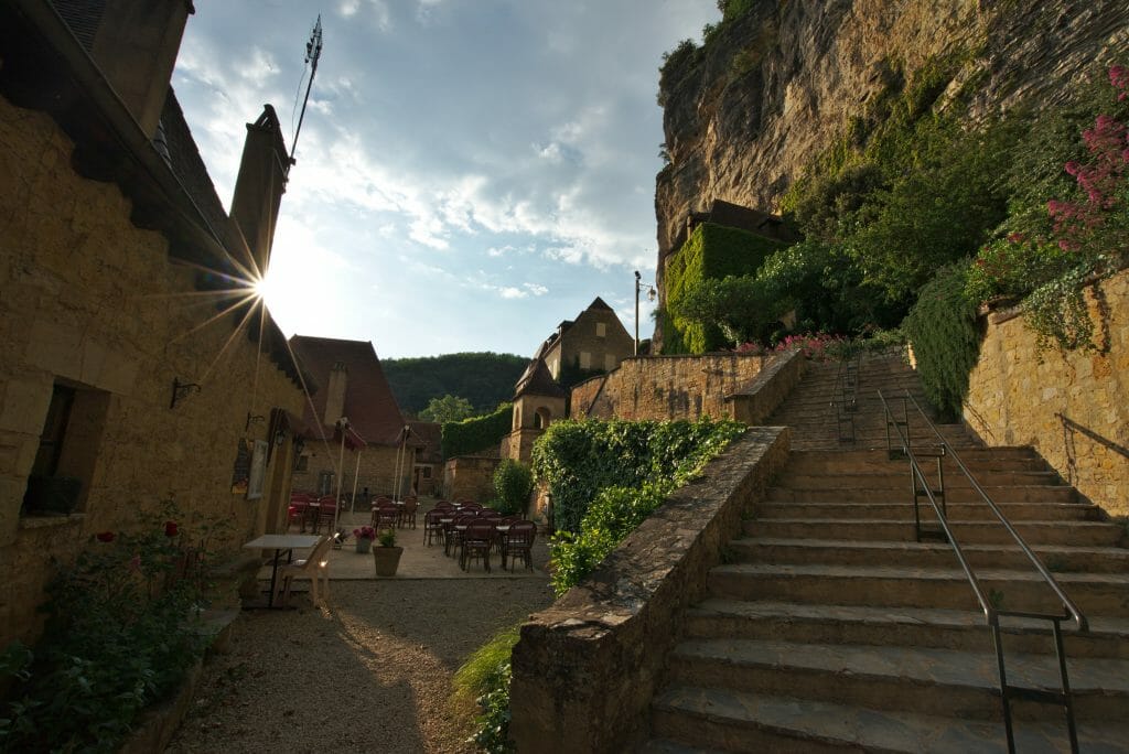 la roque gageac escalier