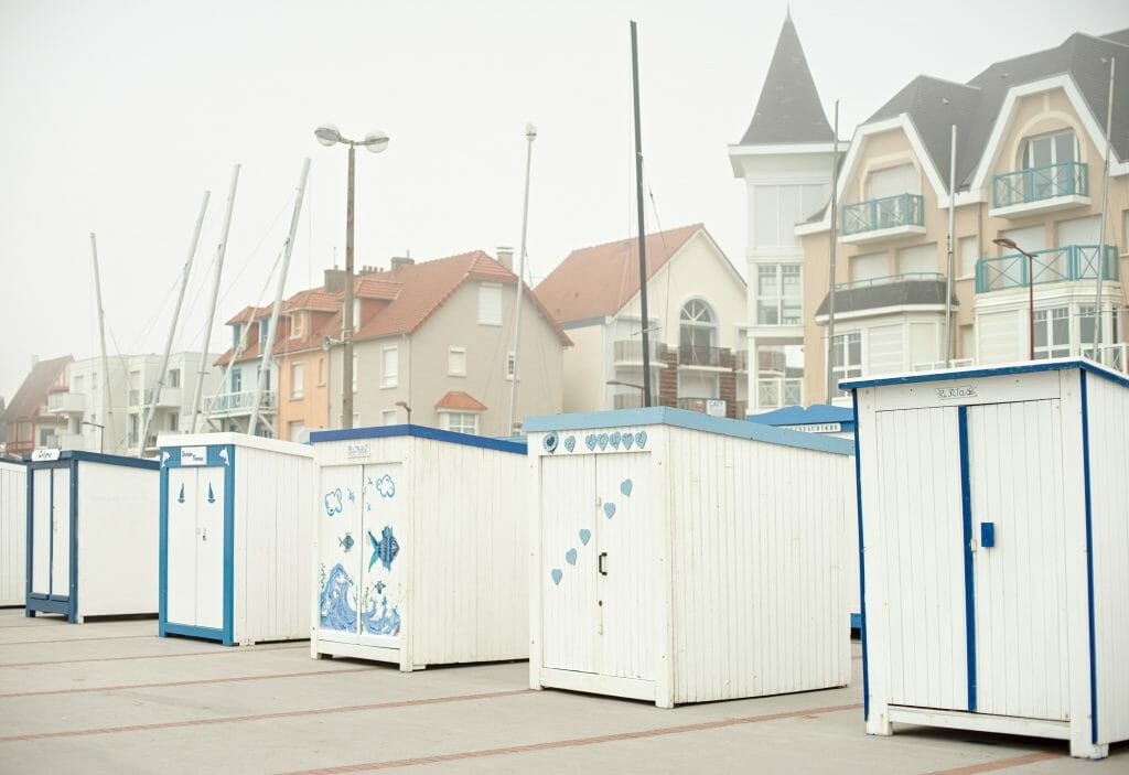 cabines de plage, france