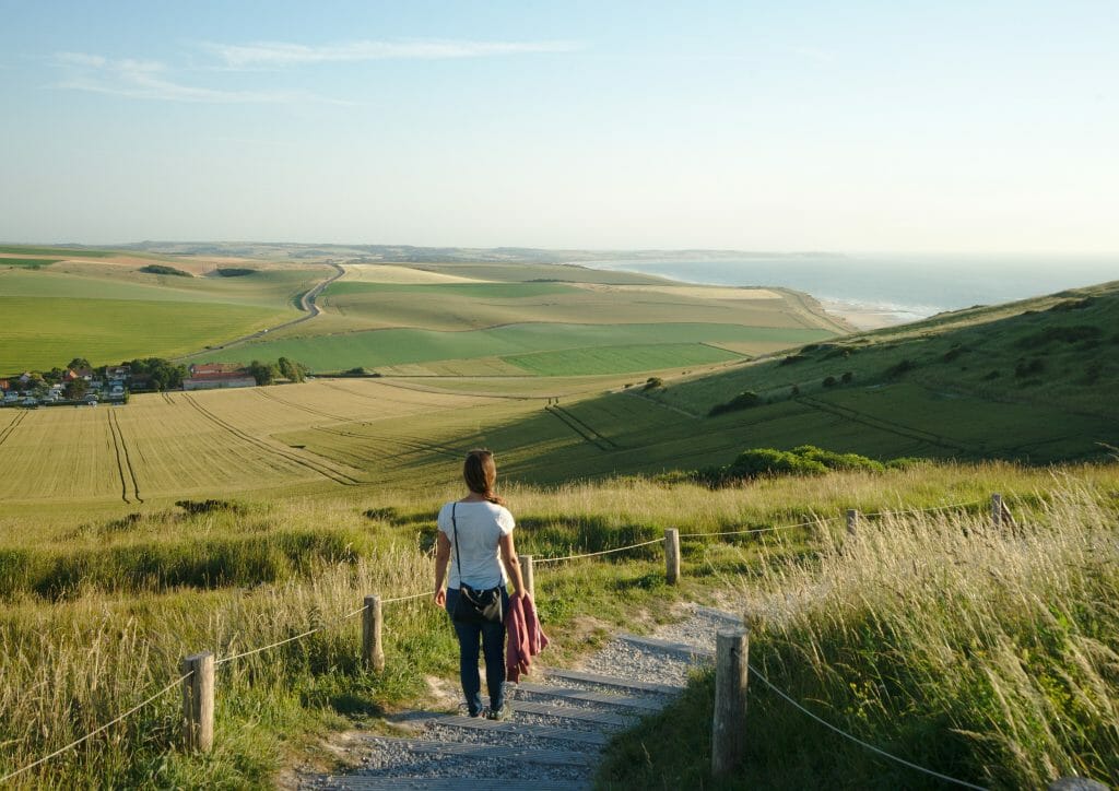 cap blanc nez