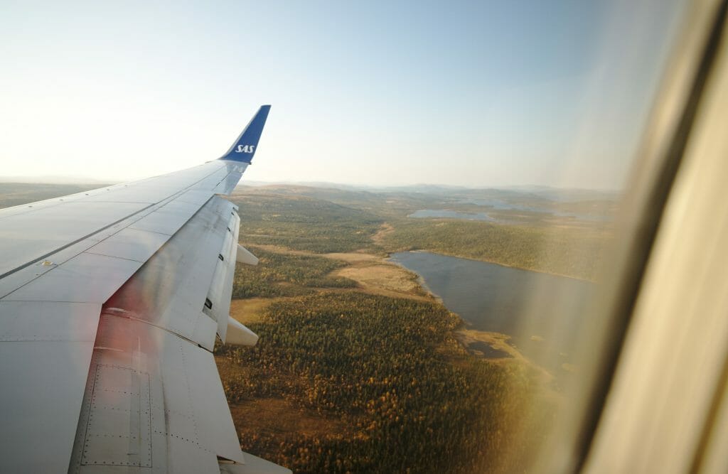 flight to Lapland