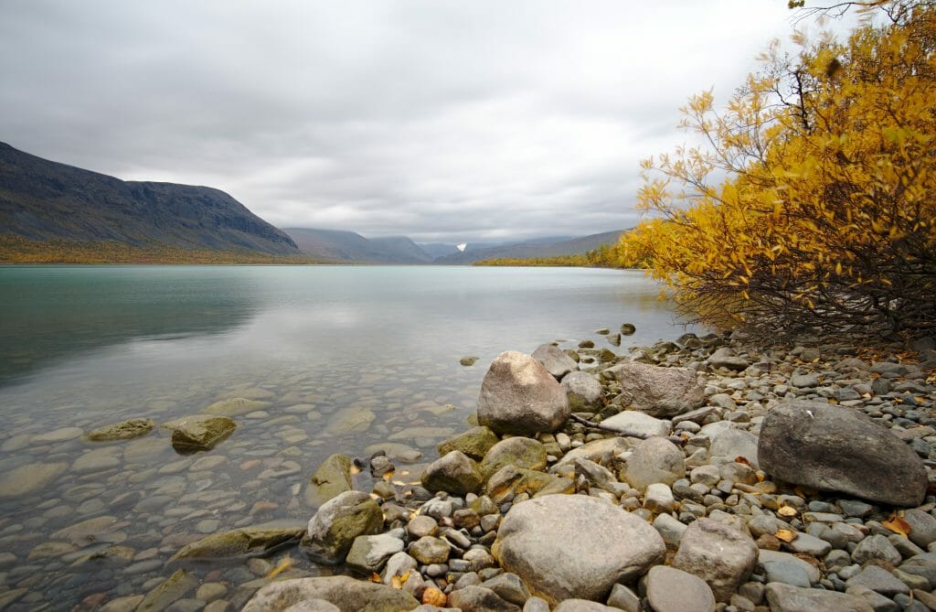 lac kungsleden laponie