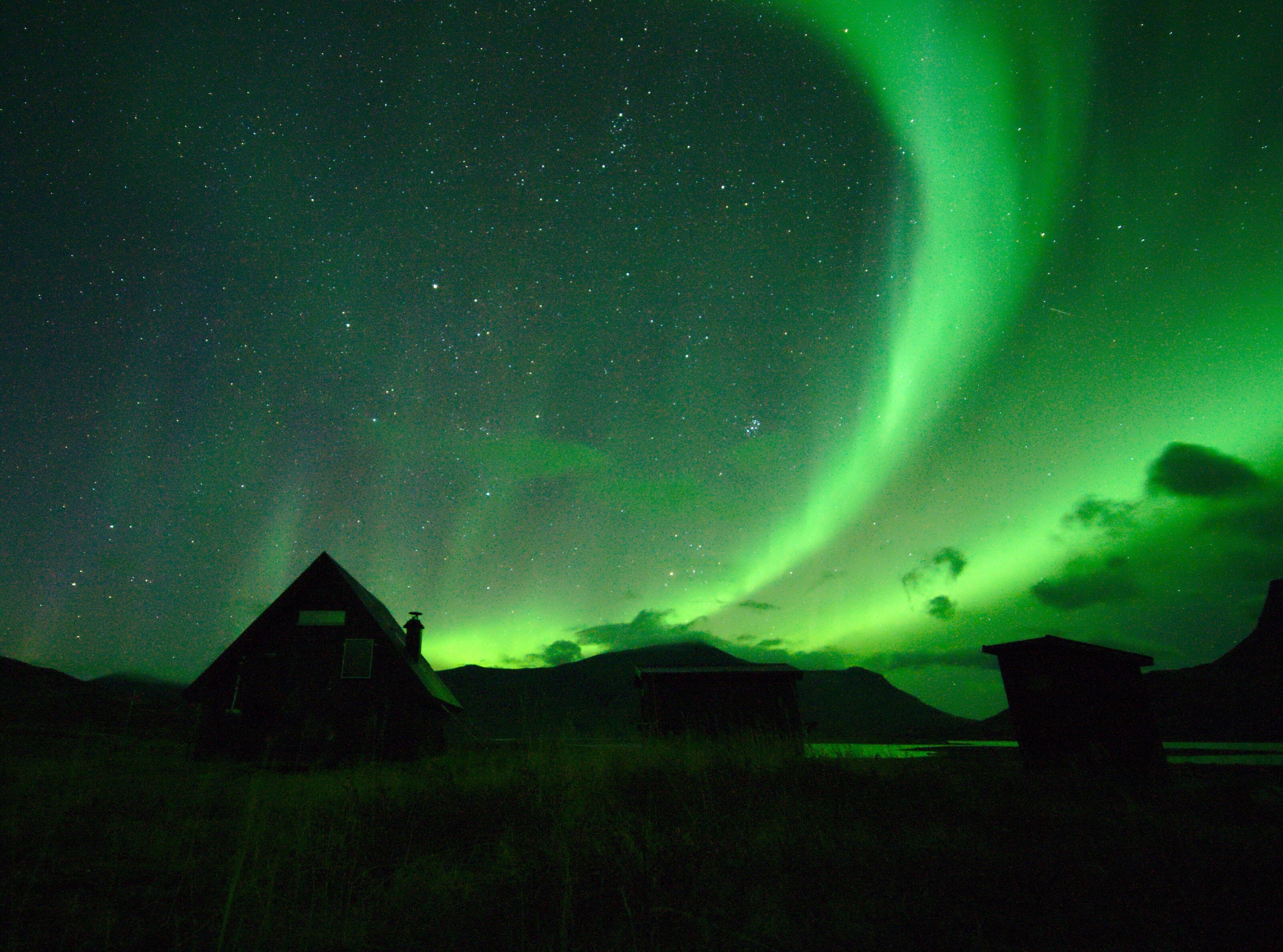 northern light hut lapland