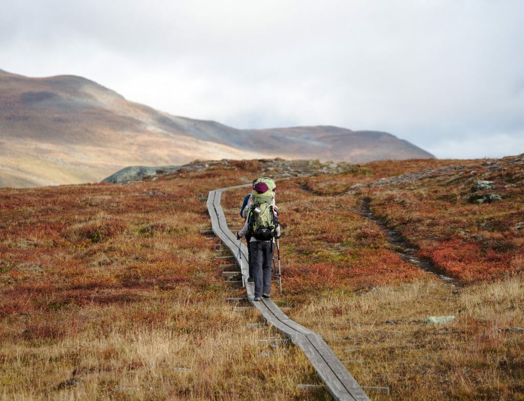 kungsleden en septembre