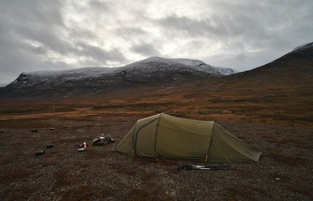 bivouac en laponie