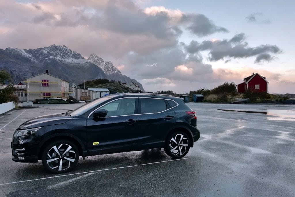 voiture de location aux lofoten