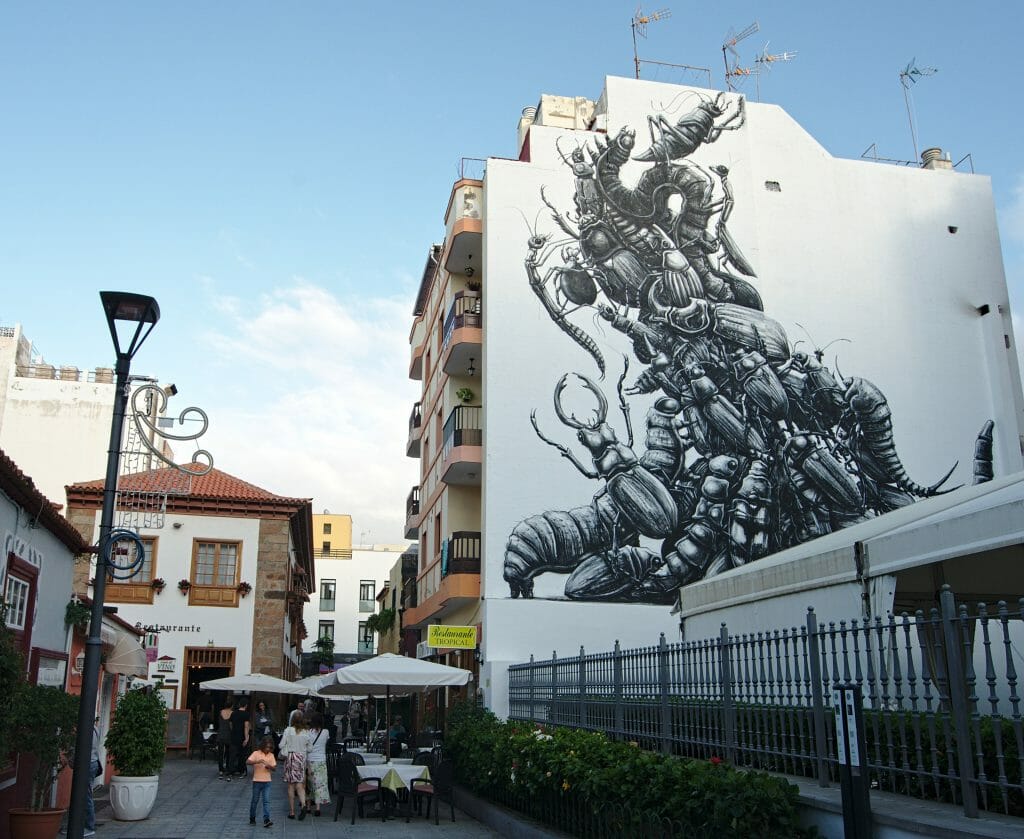 puerto de la cruz streetart