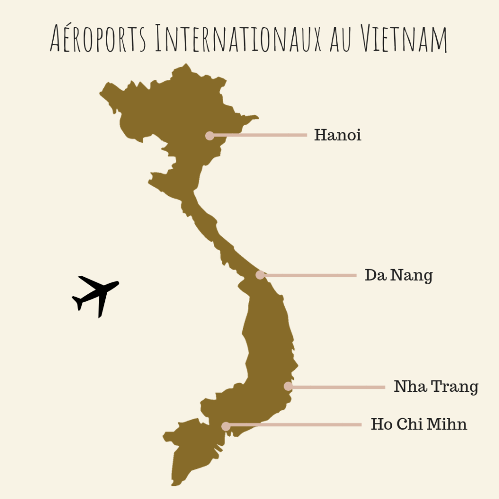 Aéroports Internationaux au Vietnam