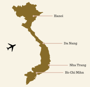 Aéroports Internationaux au Vietnam