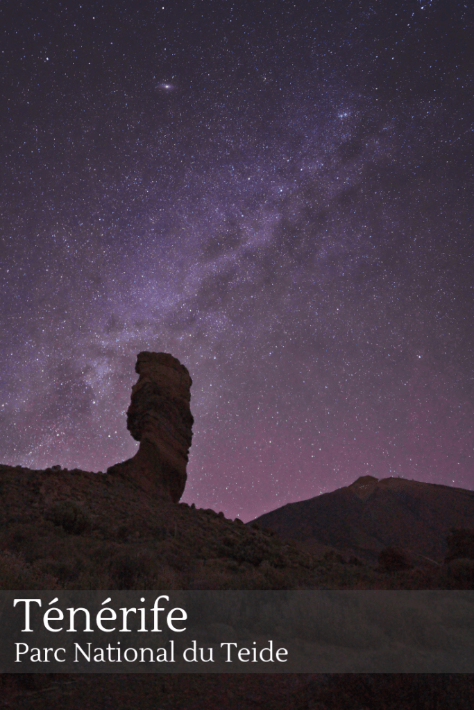 voie lactée tenerife