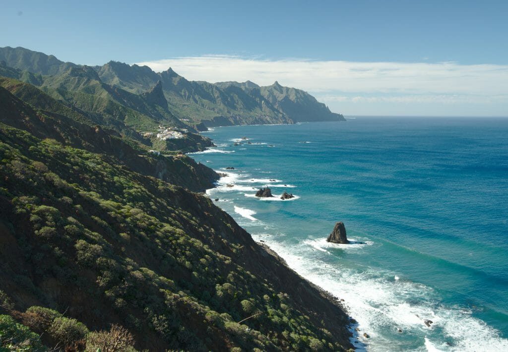 la côte sauvage de tenerife