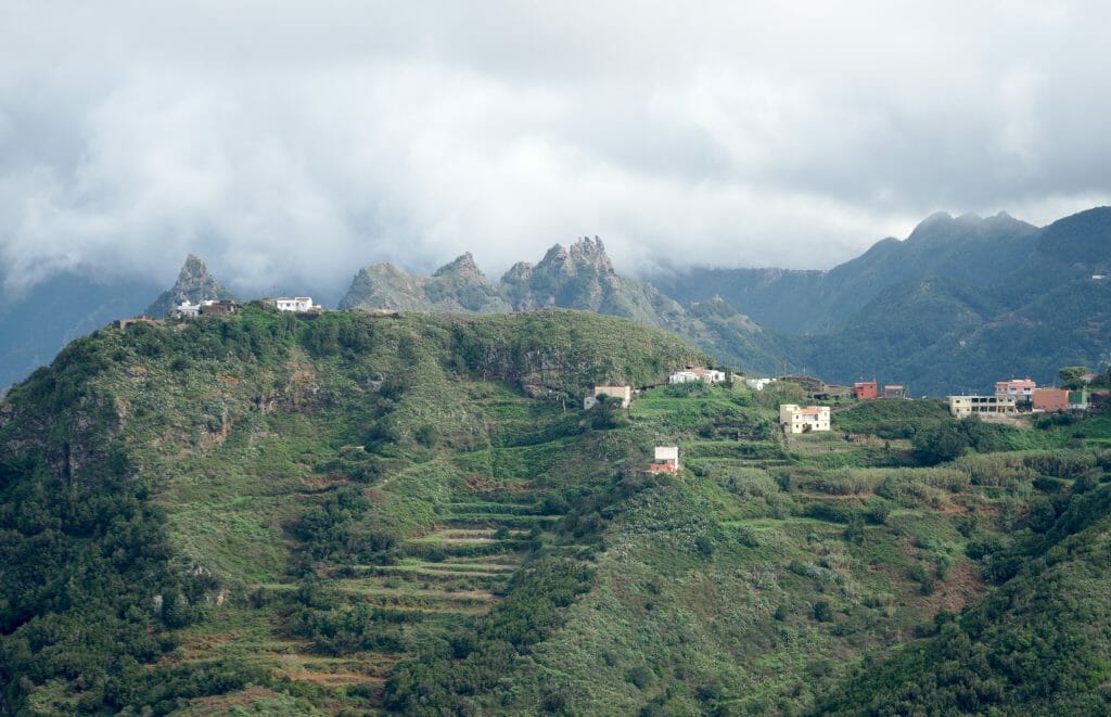 hameau dans l'anaga, tenerife