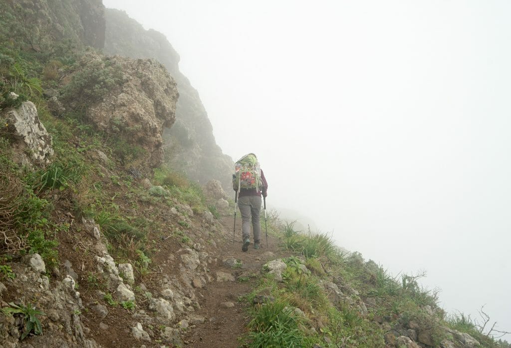 brume dans l'anaga