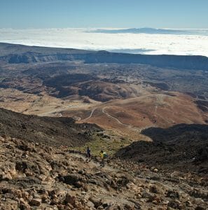 hiking teide