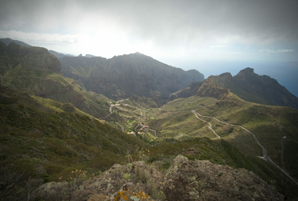 la vue sur le village de Masca