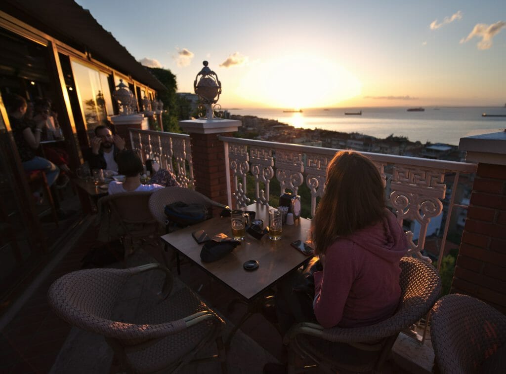 cafe asansör, izmir