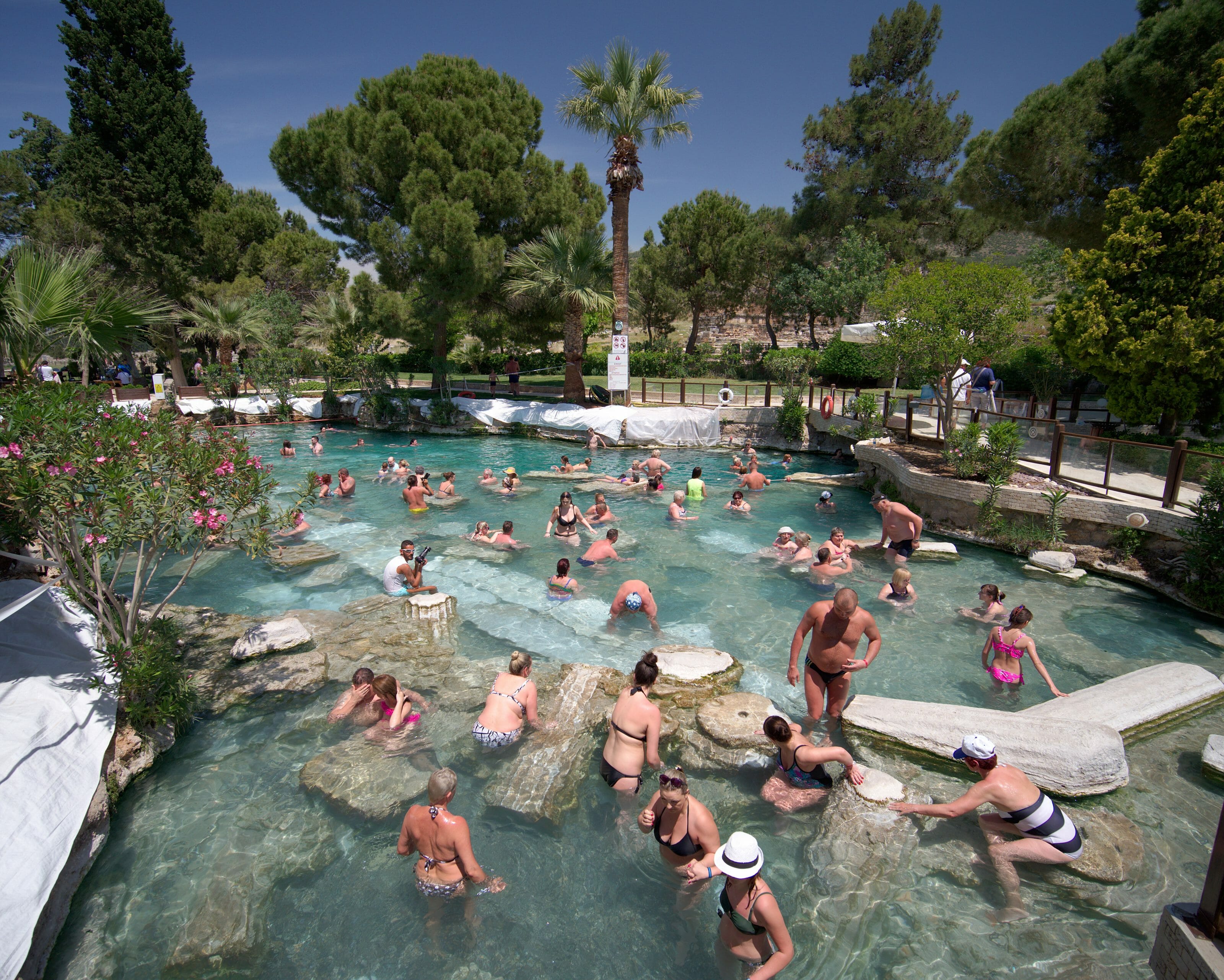 Pamukkale, bains thermaux