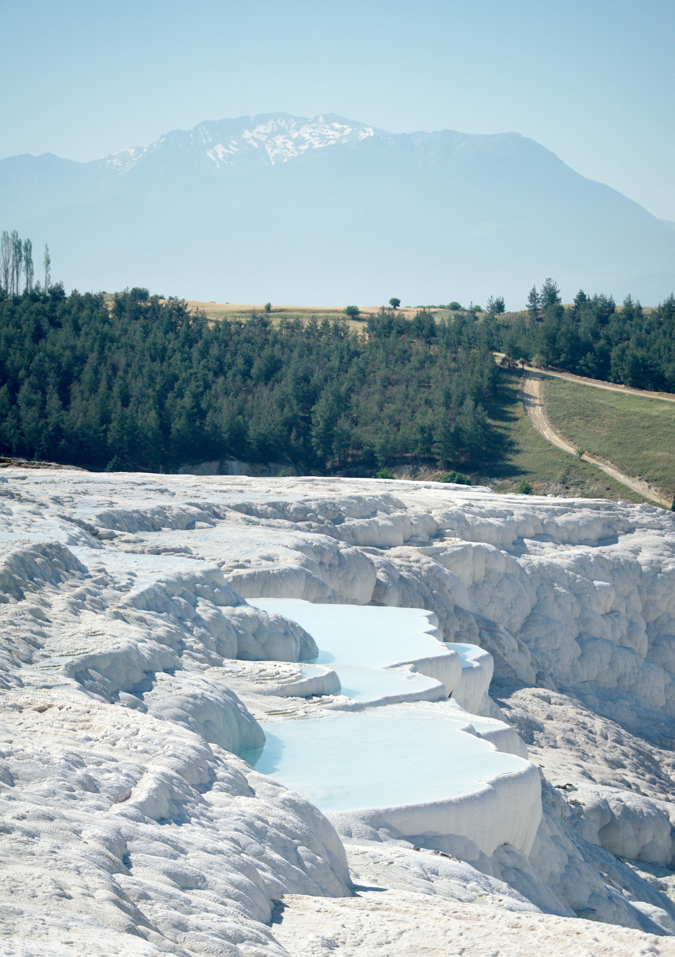 montagnes autour de pamukkale