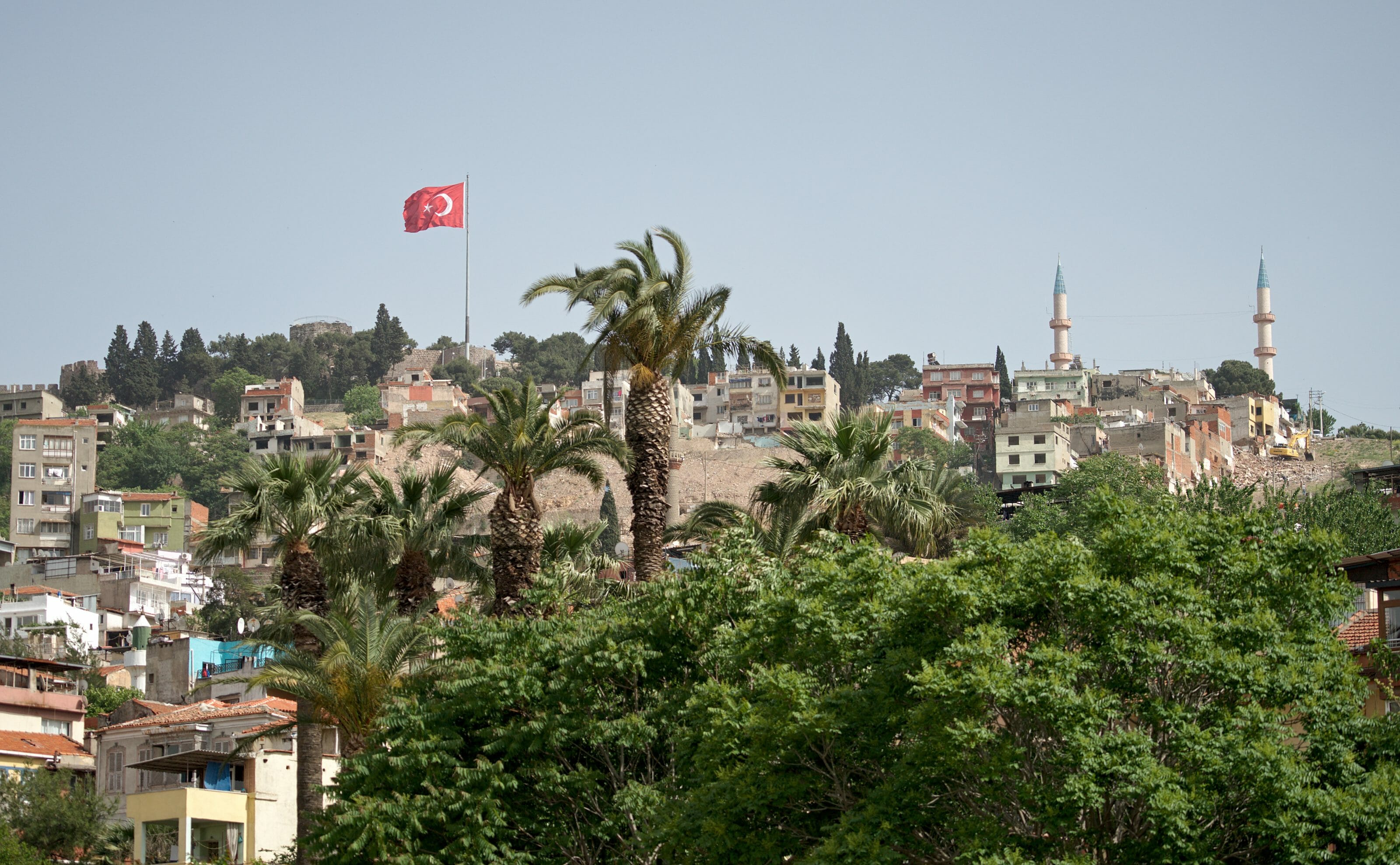 vue d'izmir, turquie