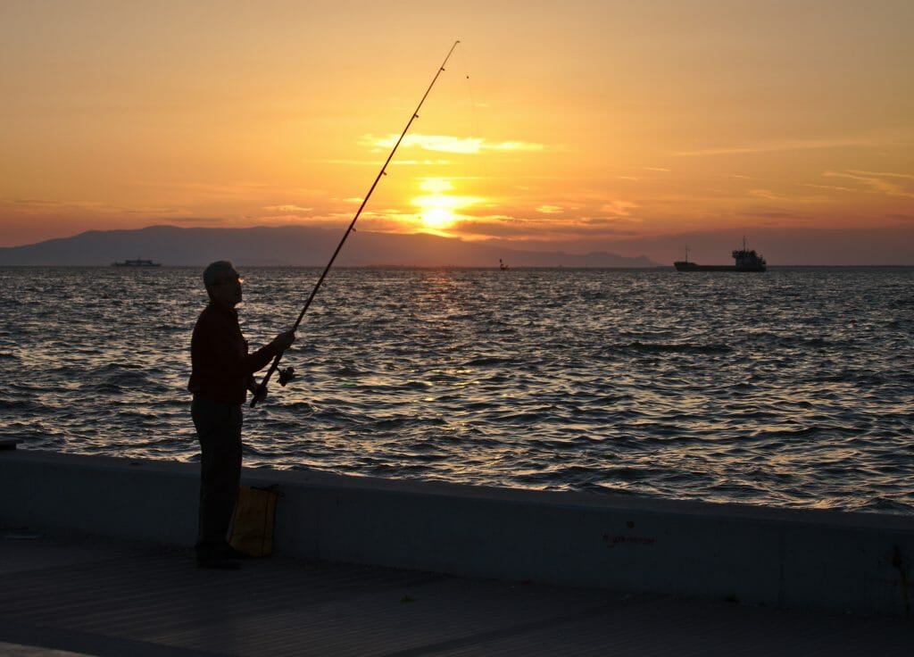 coucher de soleil, izmir