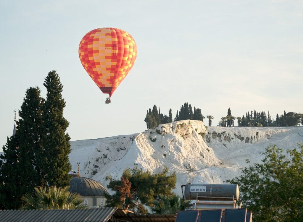 montgolfière pamukkale