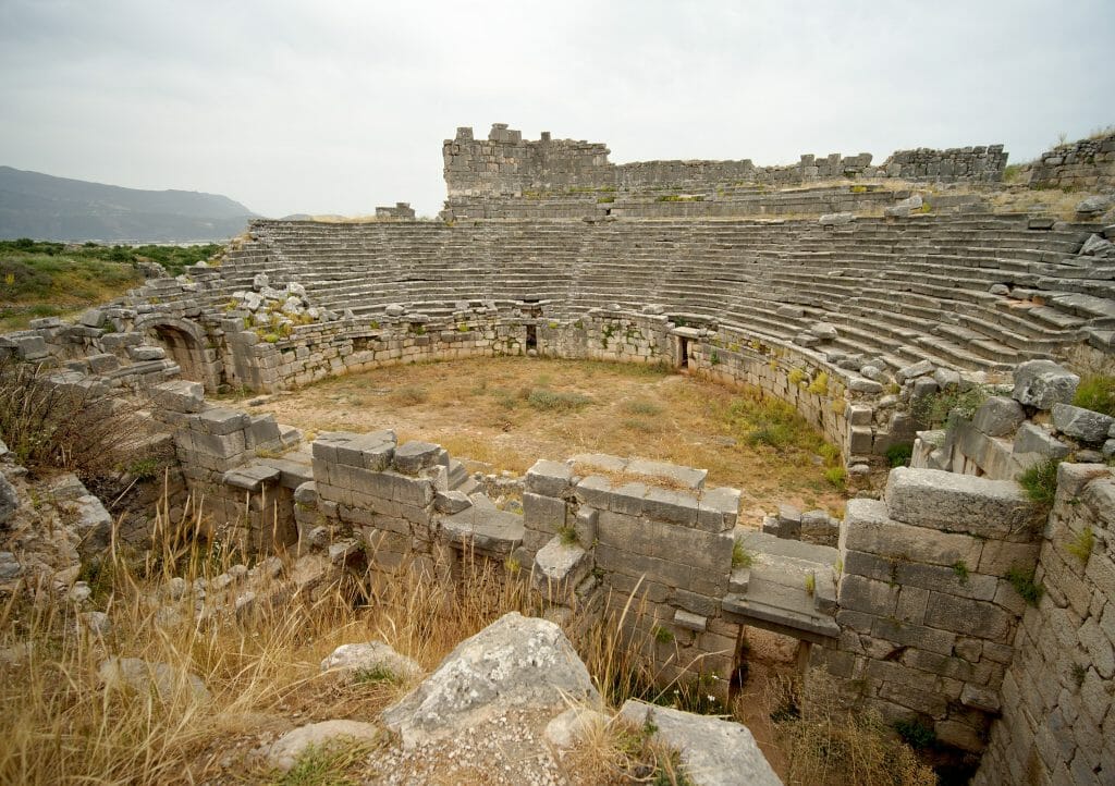 l'amphithéatre de xanthos