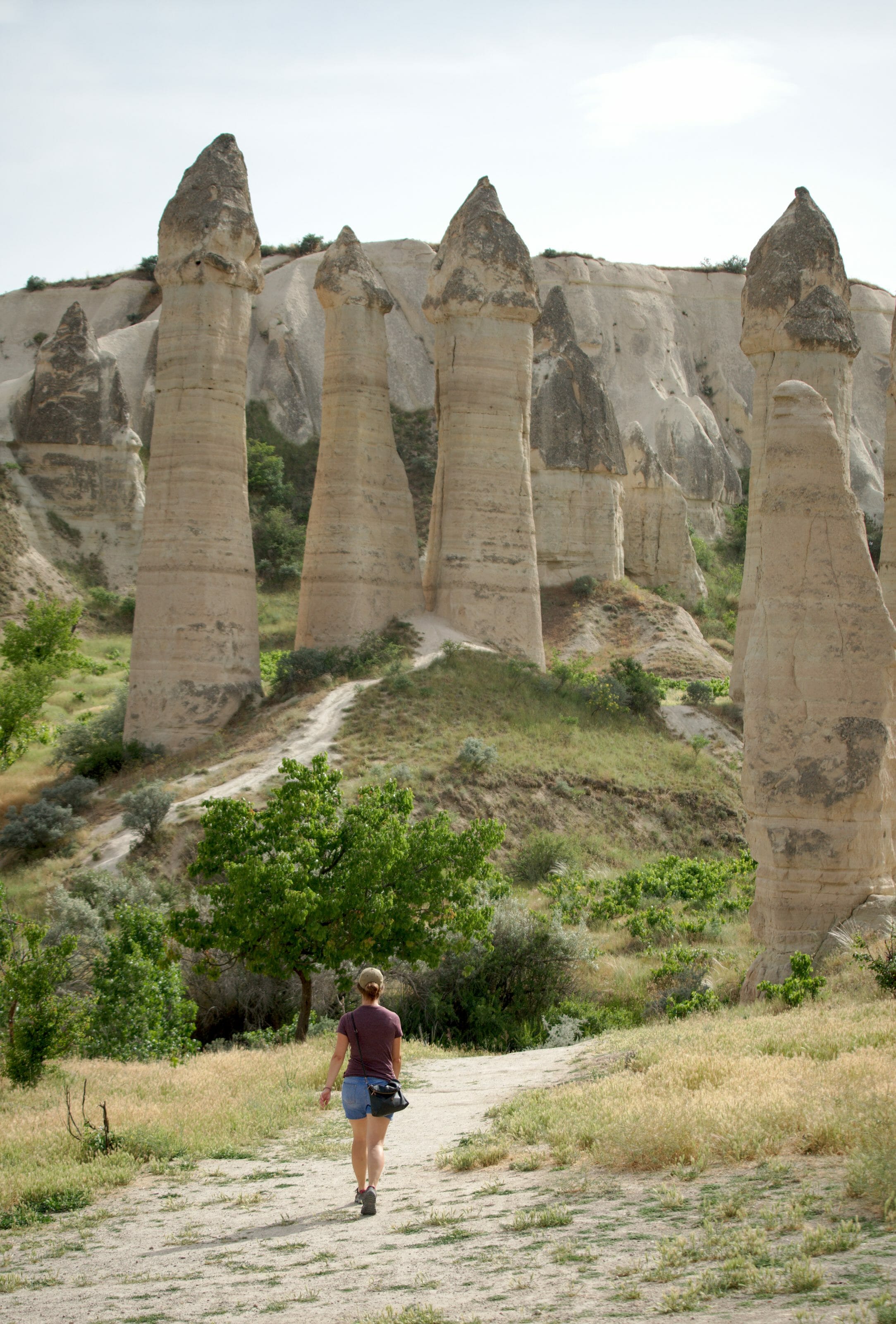 hiking in Cappadocia