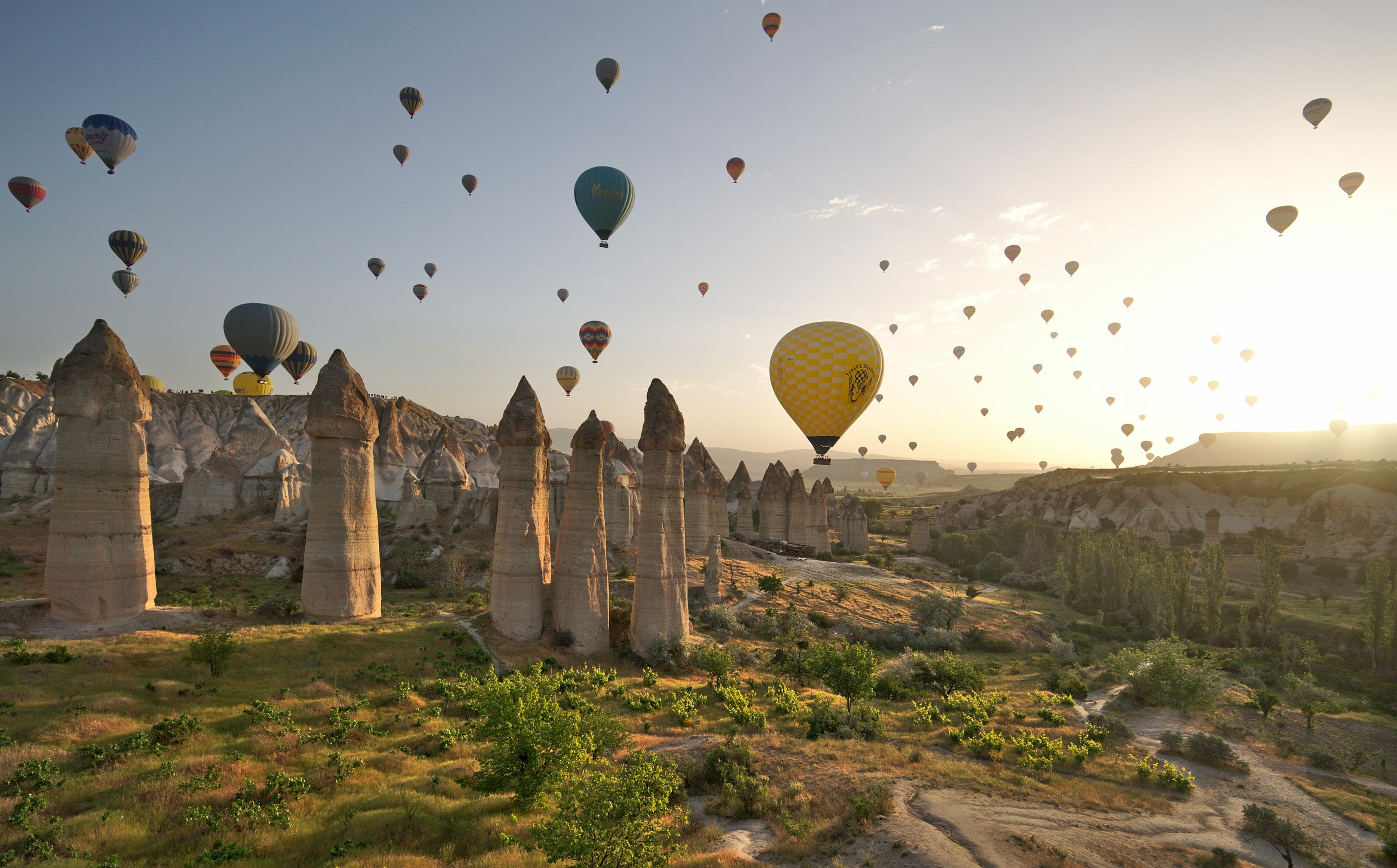 lever de soleil en cappadoce