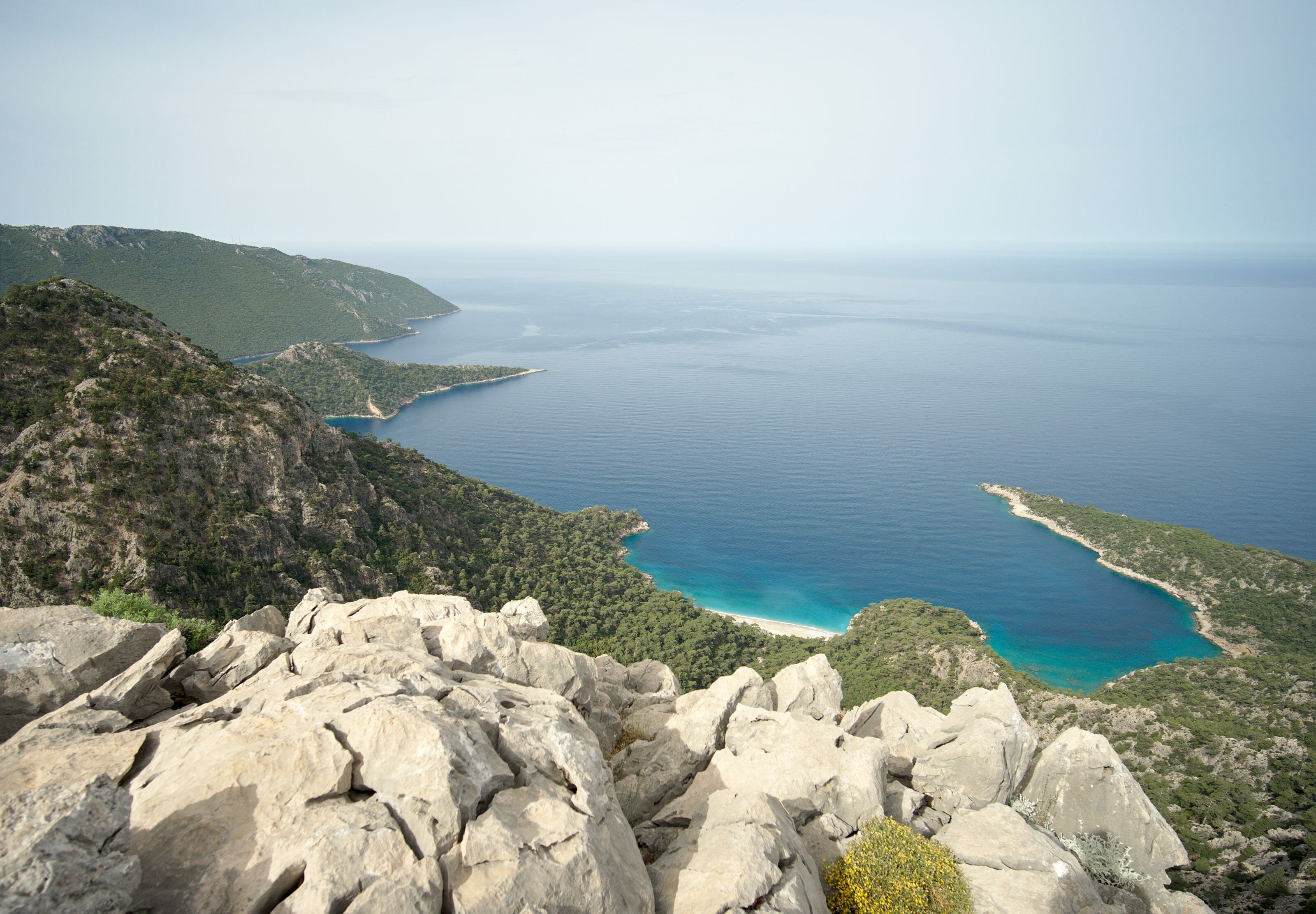 panorama sur la voie lycienne