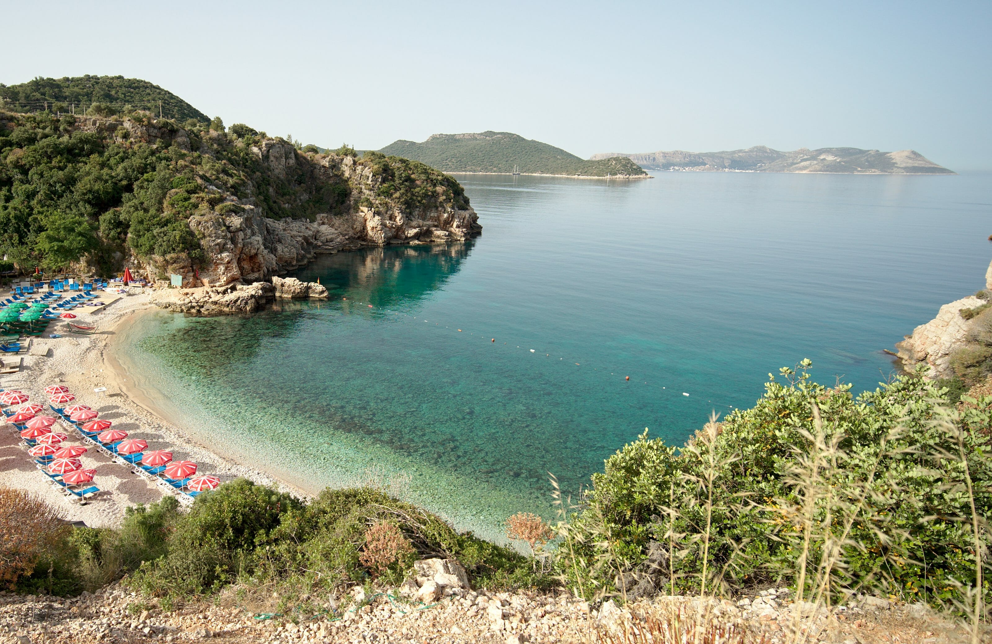 beaches in kas