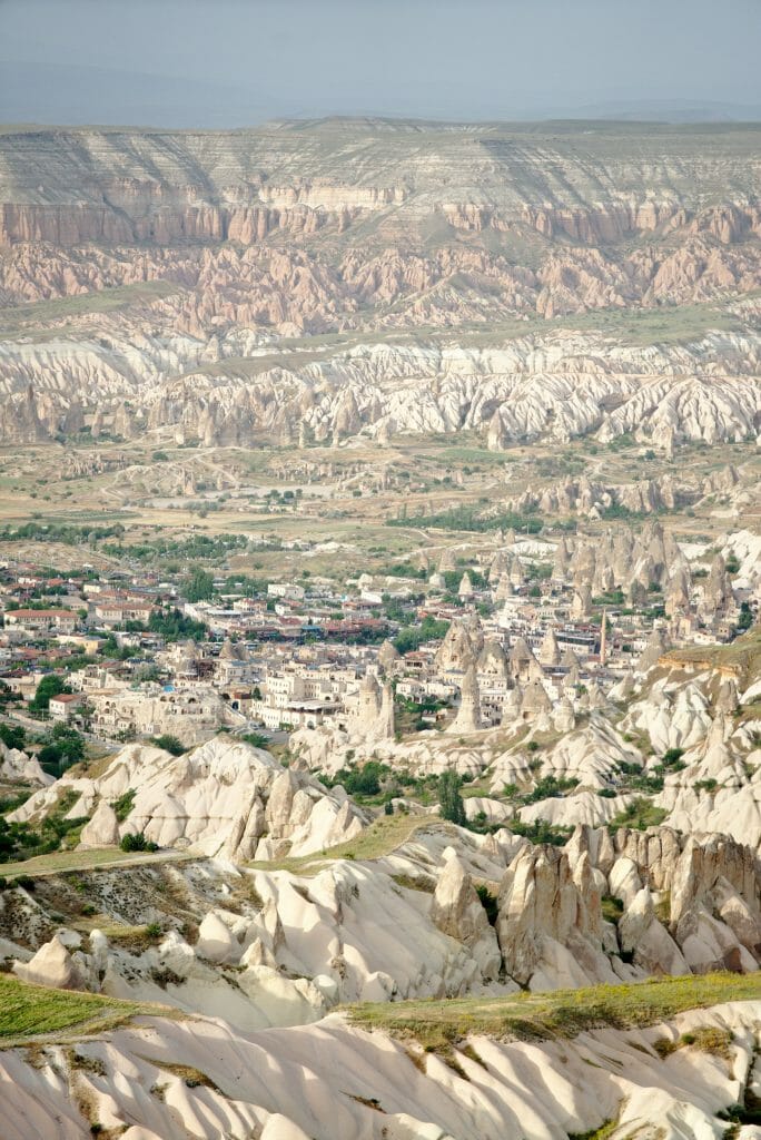 vue sur Goreme depuis Uchisar