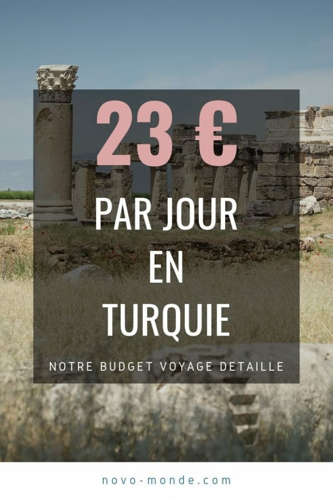 budget voyage turquie