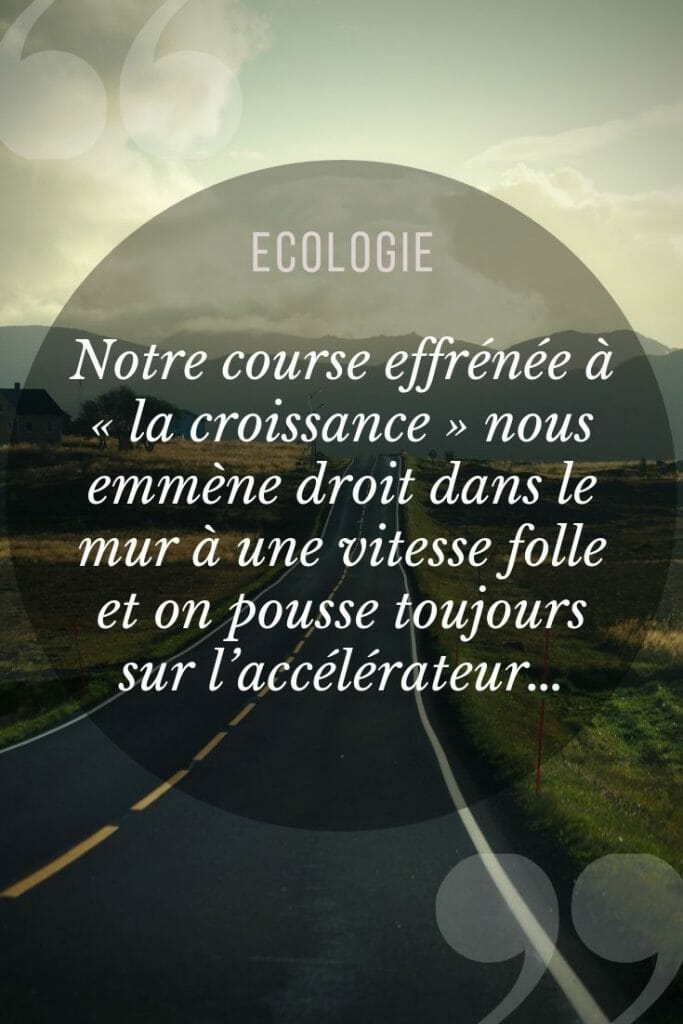 réflexion écologie