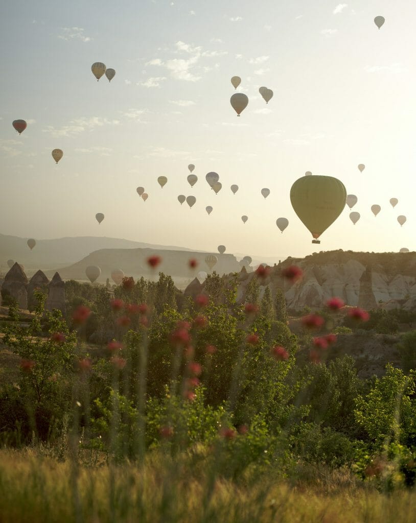 mongolfieres en Cappadoce