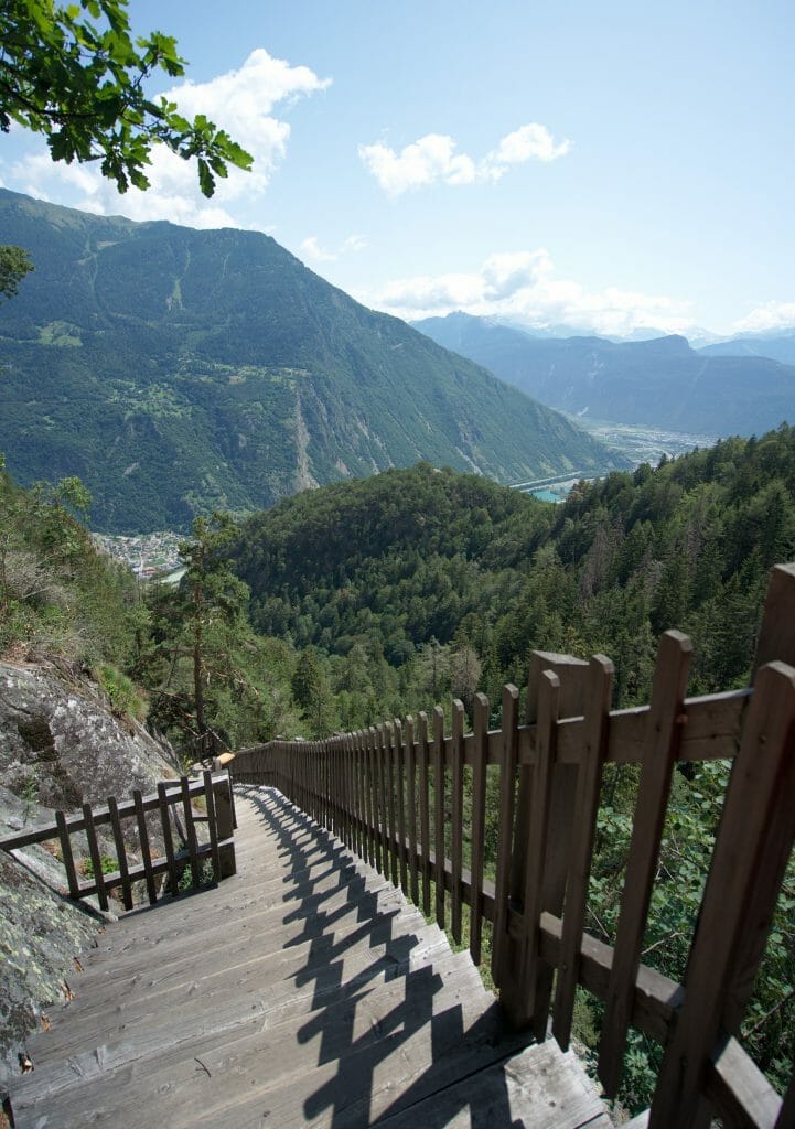 escaliers gorge du dailley