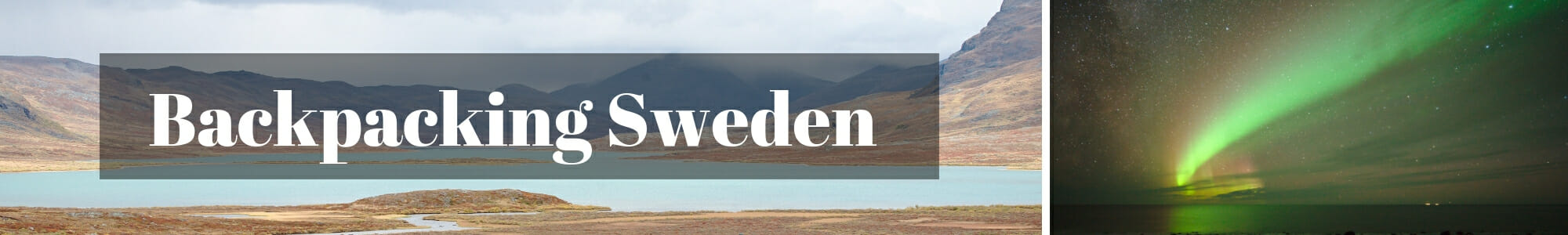 backpacking sweden