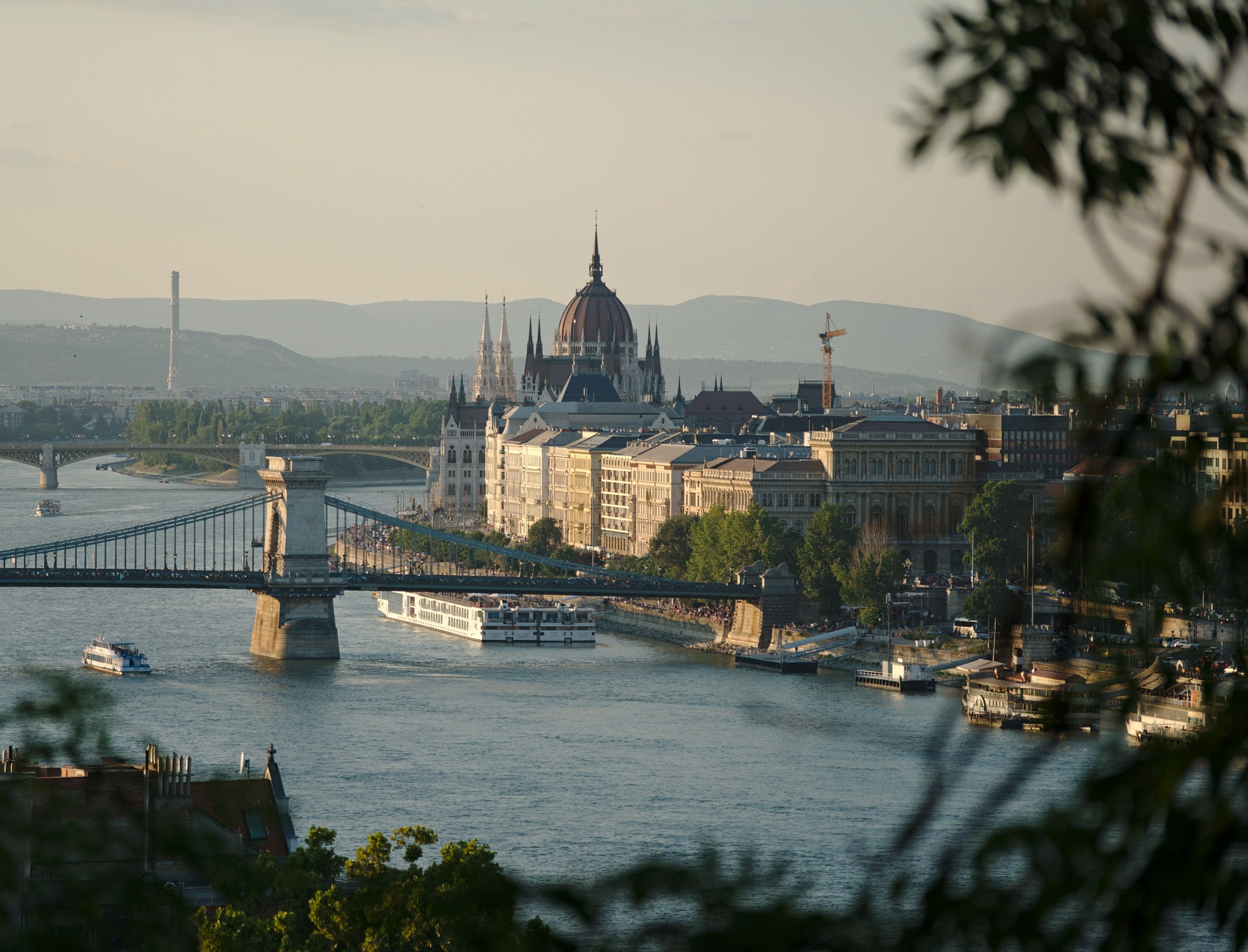 the view from gellert hill