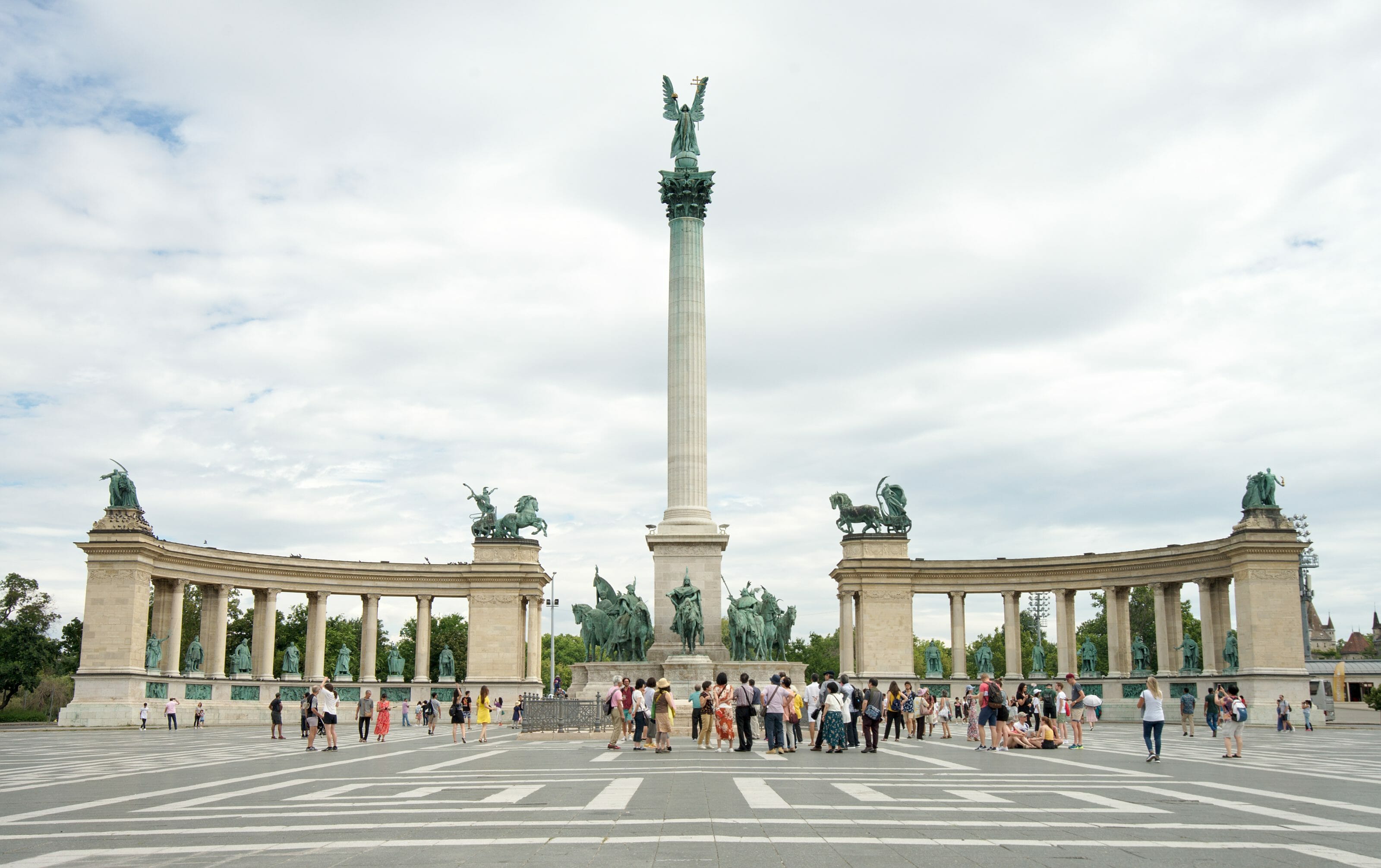 hero's square, budapest