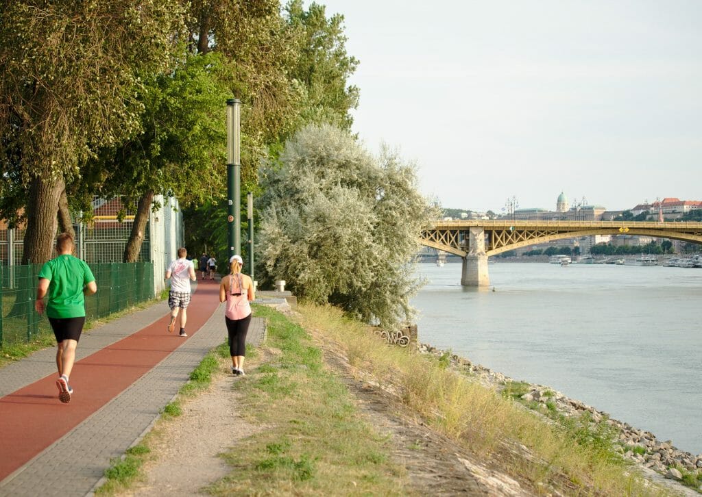 jogging ile marguerite