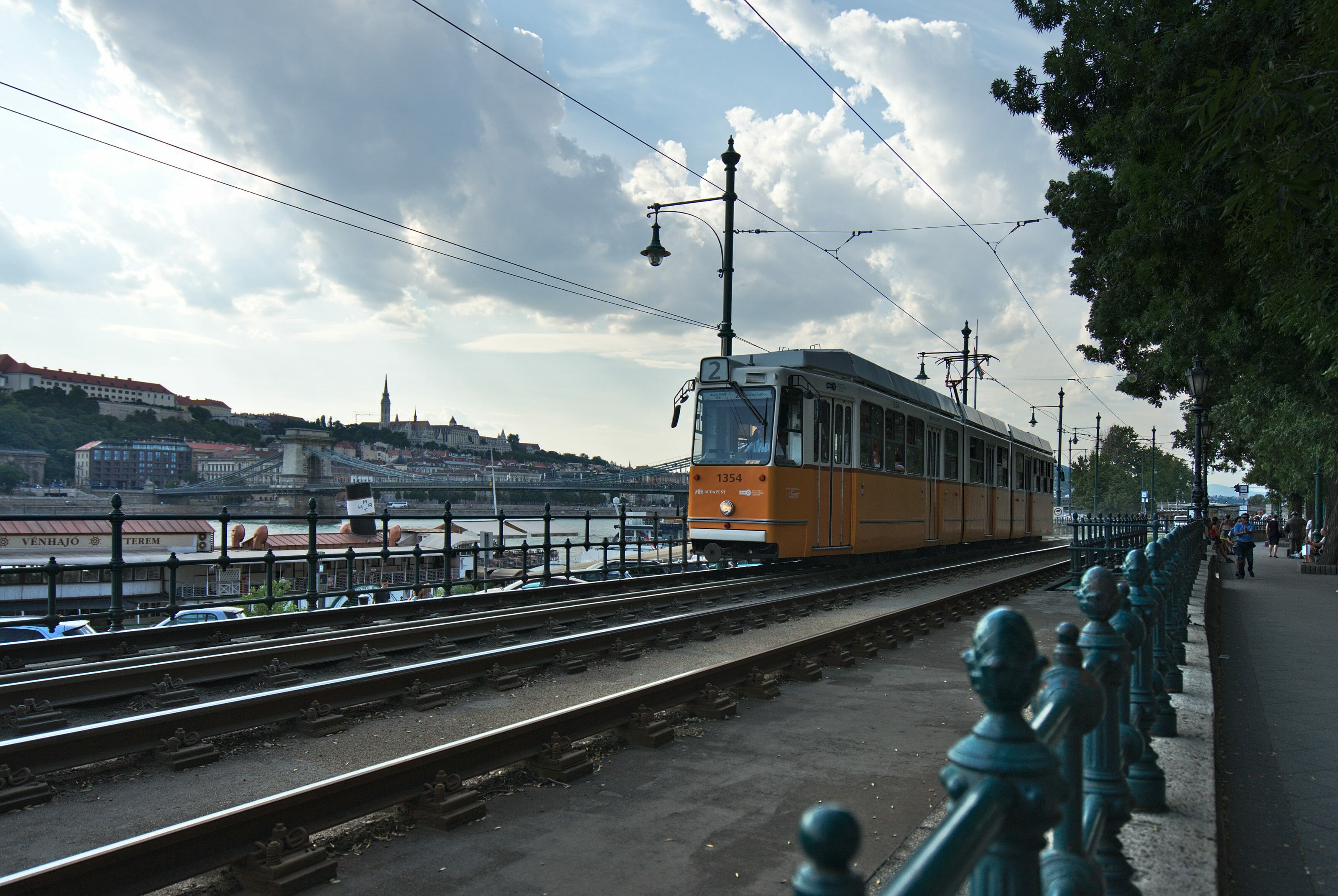 tram in budapest