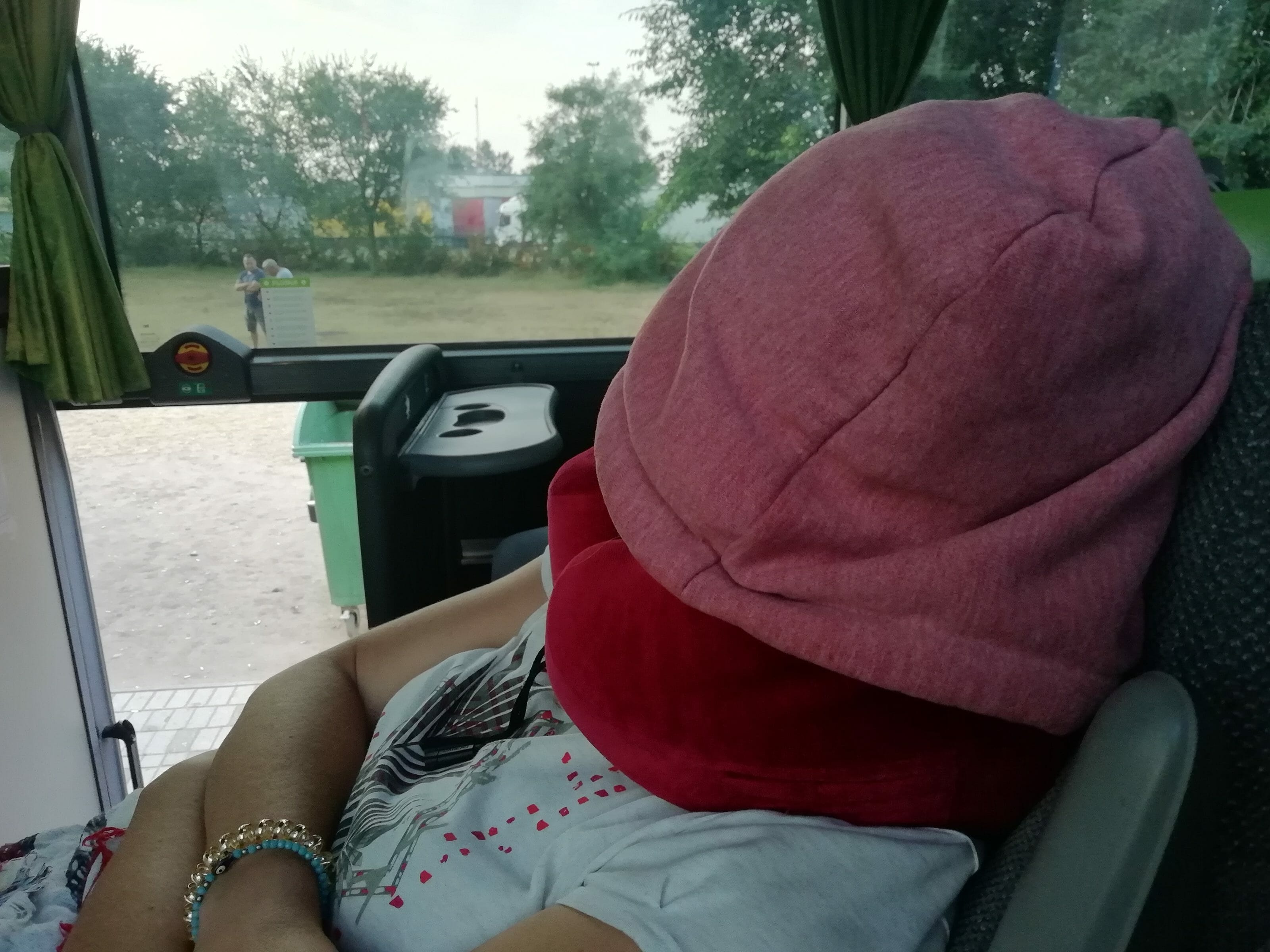 dormir dans le bus