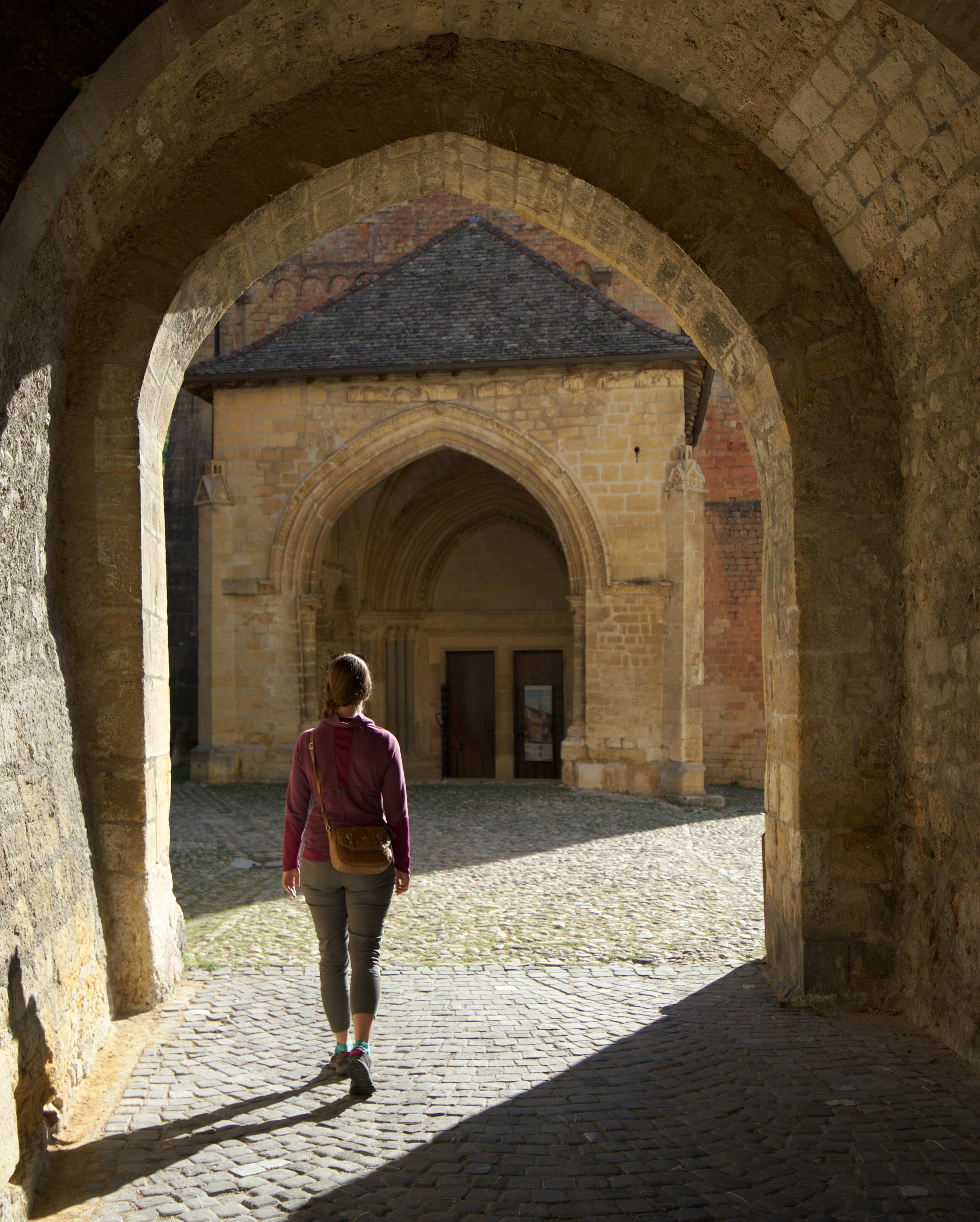 dans l'abbatiale de romainmotier