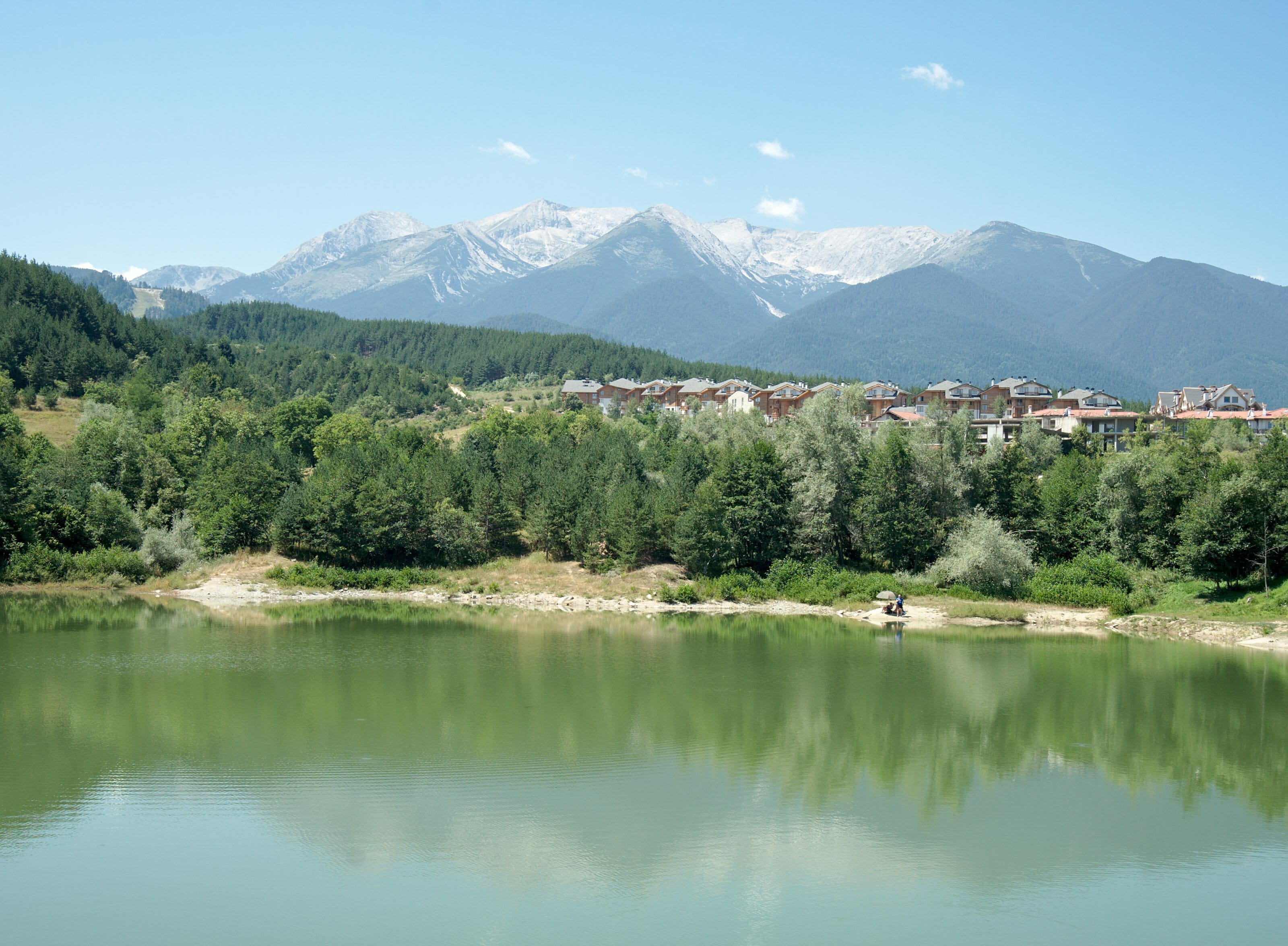 Bansko and pirin mountains